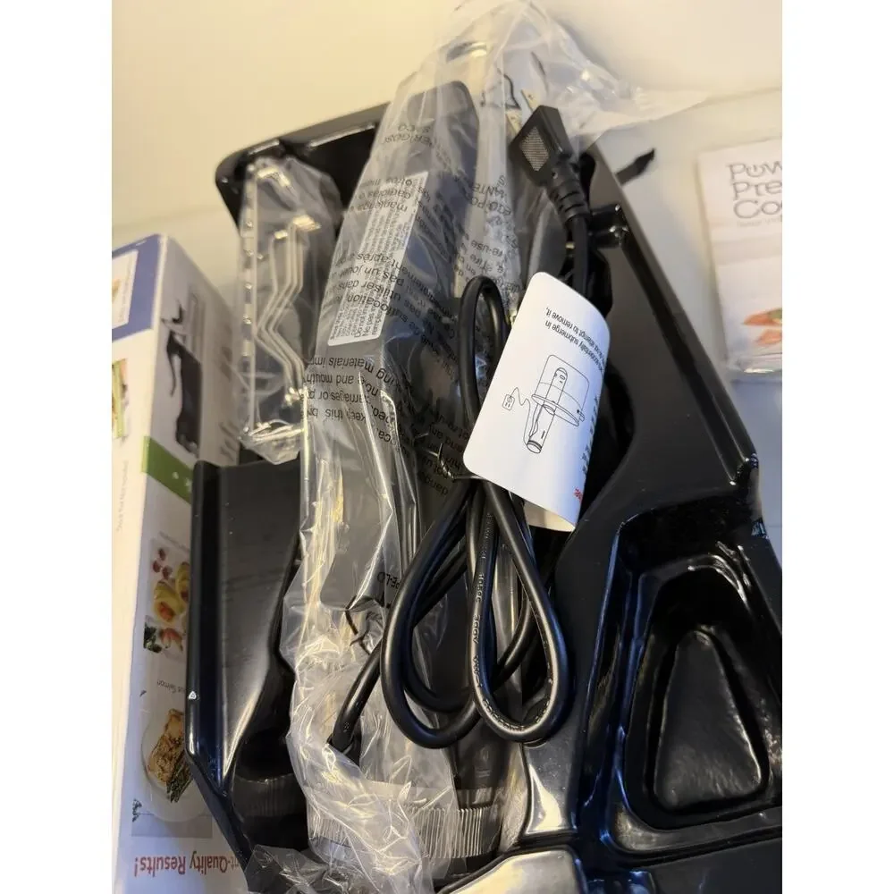Power Precision Cooker - Sous Vide Method of Cooking - New In Box with Cookbook